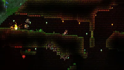 A player inside a Jungle Temple on a famous world seed